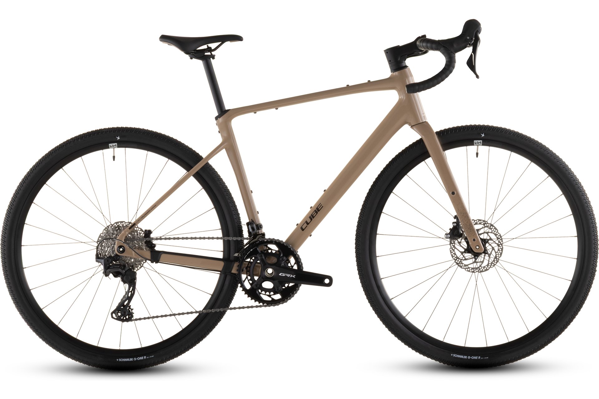 

Гравийный велосипед Cube Nuroad race - 28 дюймов - diamant - 2026, braun | cappuccino´n´black