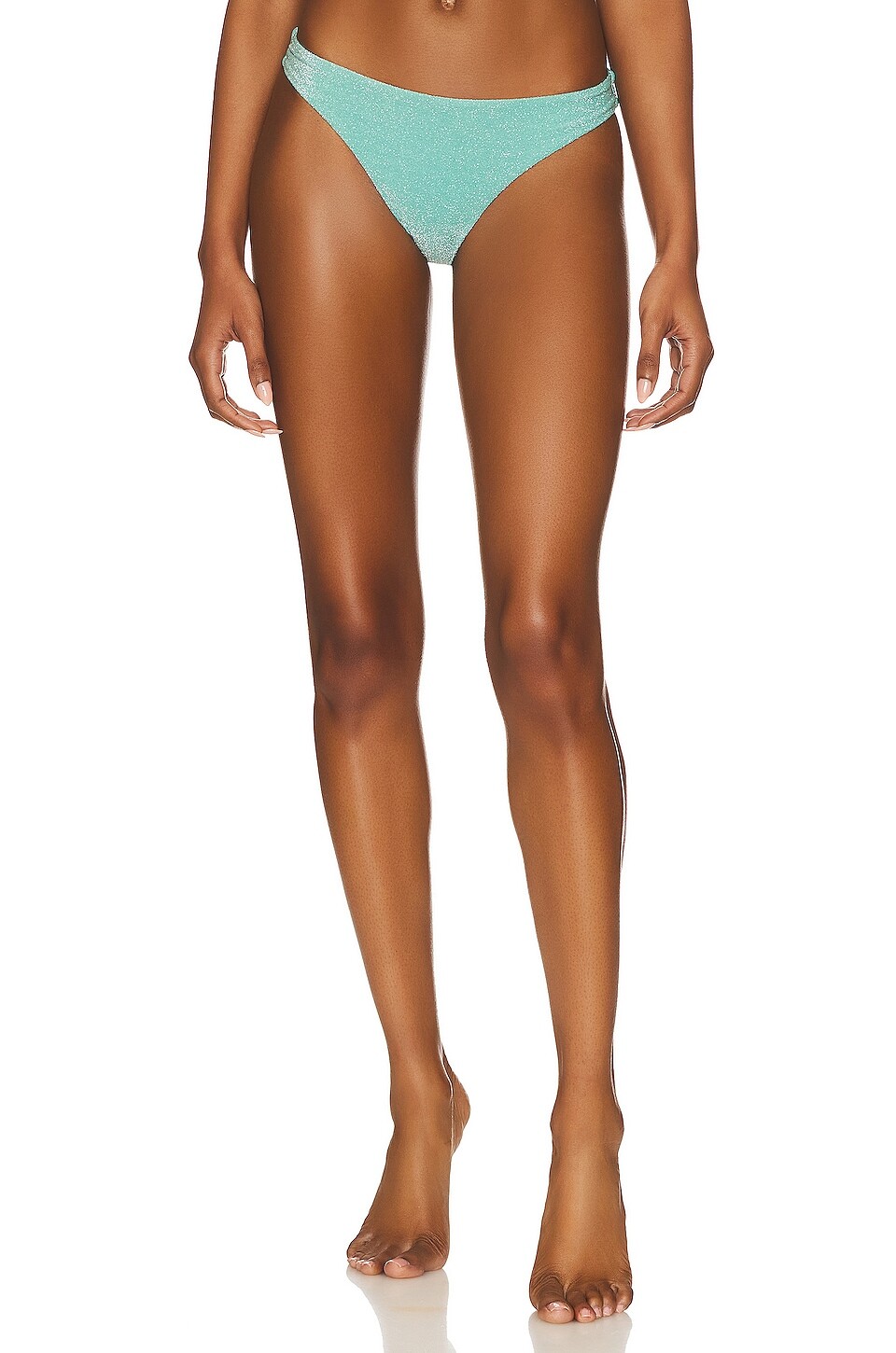 

Низ бикини MIKOH Ofu Bikini Bottom, цвет Lurex Pool