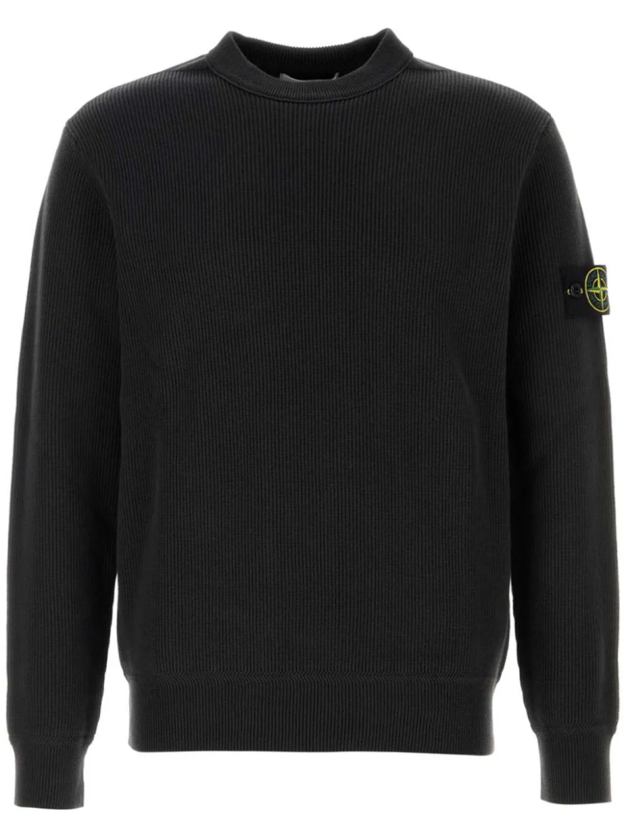 

Свитер в рубчик Stone Island, серый