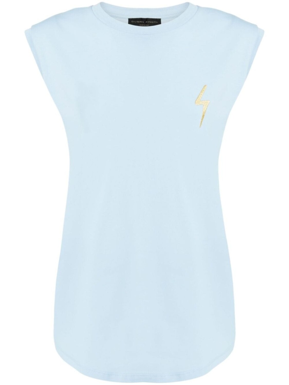 

Giuseppe Zanotti топ Ursella с вышивкой Thunderbolt, синий