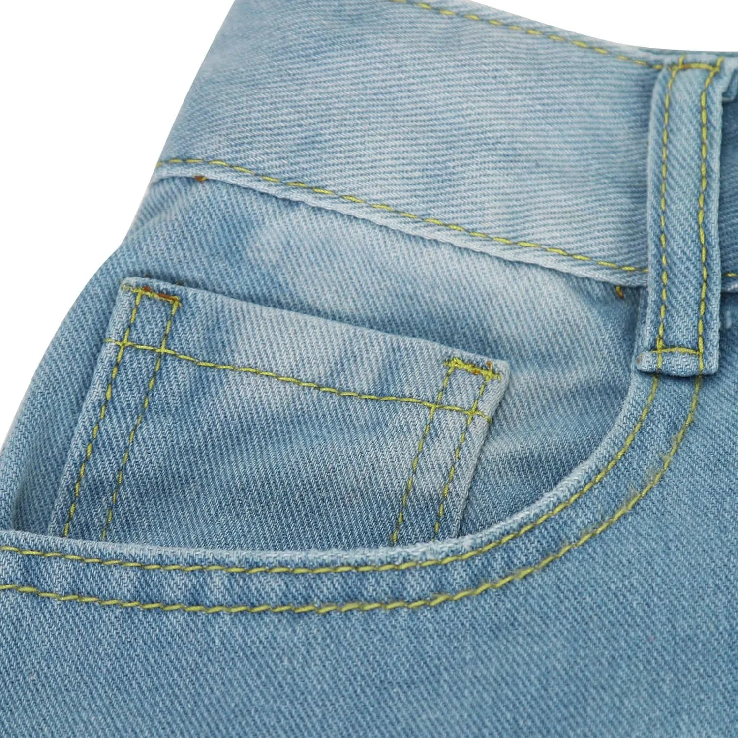Джинсы женские Wide Leg Baggy High Waisted Stretch Denim — фото 3