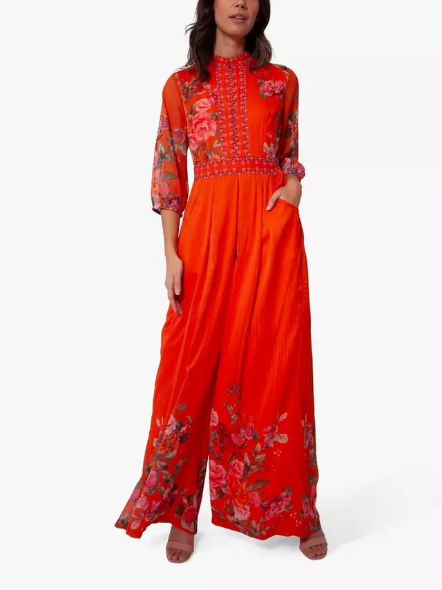 

Комбинезон Raishma Harper Floral, оранжевый