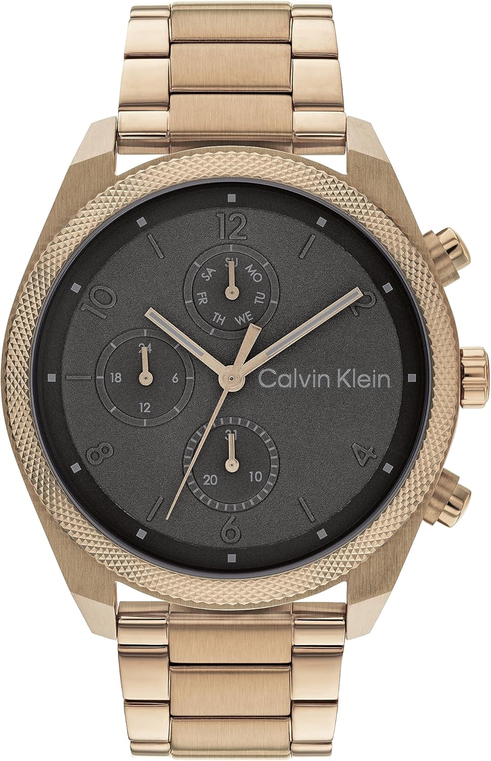 

Мужские многофункциональные часы Calvin Klein: уверенная элегантность, Beige Gold, Бежевый, Мужские многофункциональные часы Calvin Klein: уверенная элегантность, Beige Gold