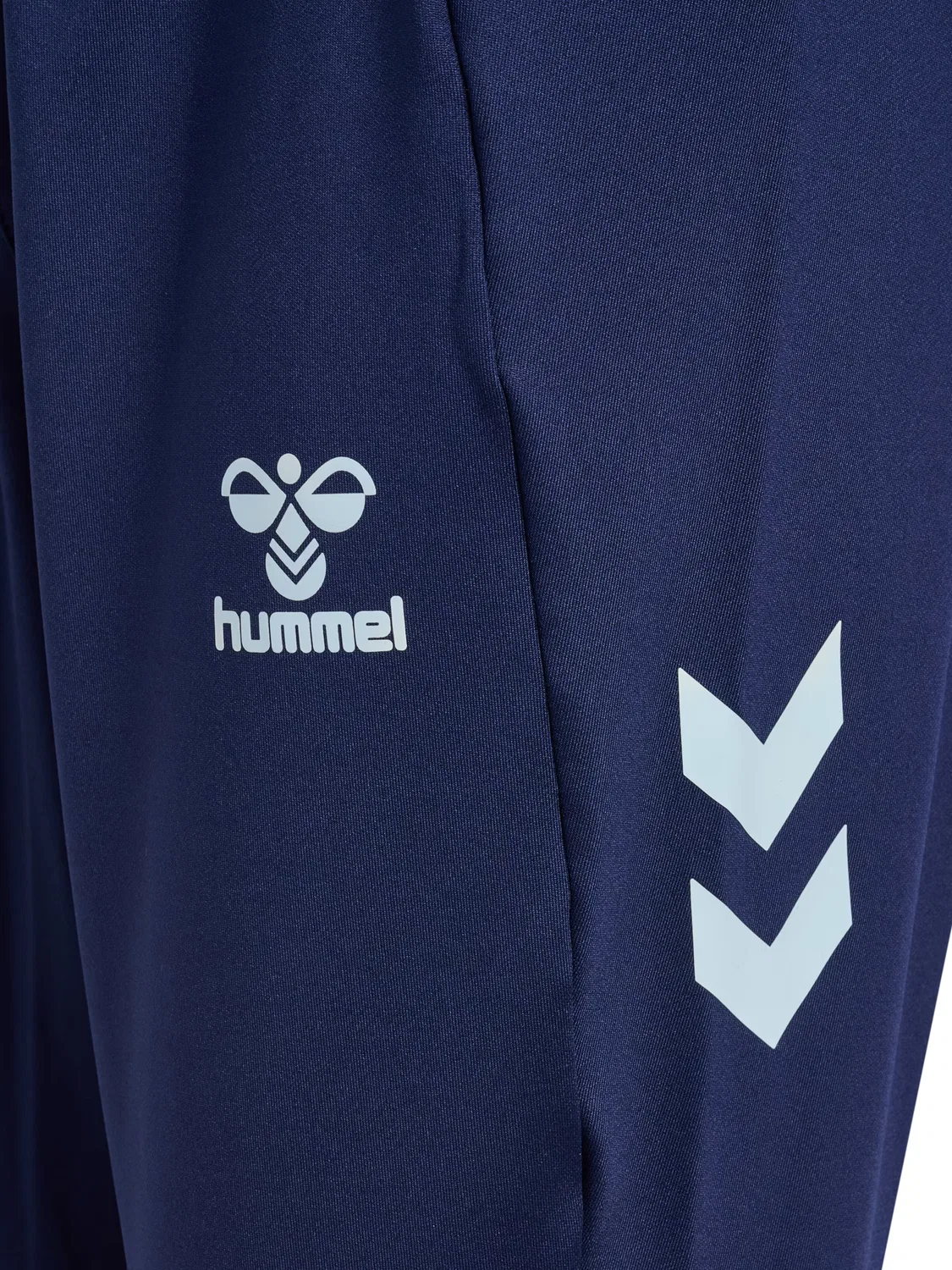 Спортивные брюки Hummel Slim fit, светло-голубые и темно-голубые — фото 4