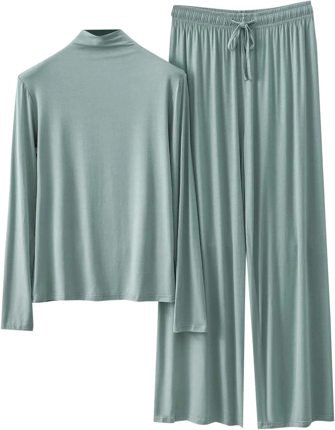 Пижамный комплект, mint green, Women's 2 Piece Outfit Modal Lounge Set