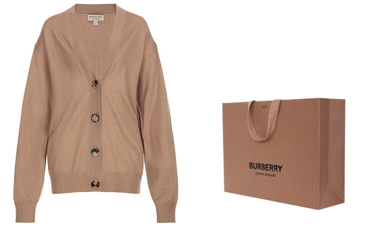 Burberry Женский Трикотаж, цвет Camel — фото 2