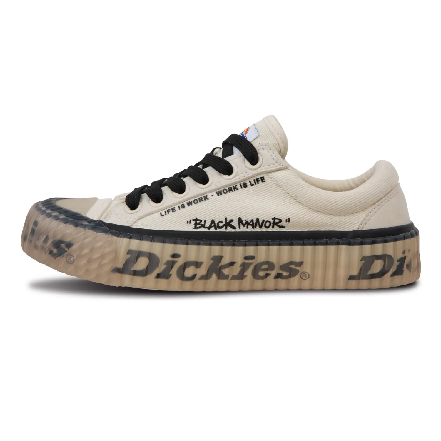

Холщовые кеды унисекс с низким верхом Dickies, бежевый