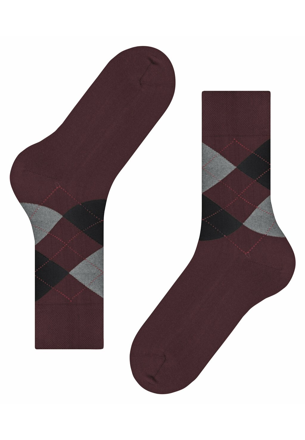 

Носки SENSITIVE ARGYLE SOFT-TOP SUITABLE FOR DIABETICS FALKE, Бордо