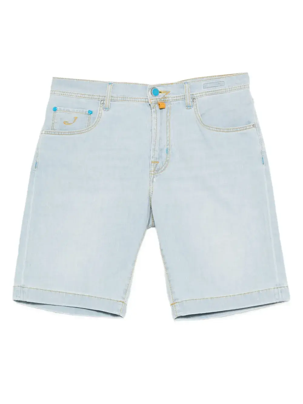 

Джинсовые шорты Nicolas с вышивкой JACOB COHEN, синий