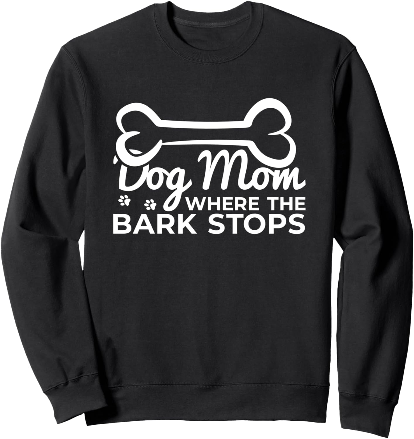 

Забавная толстовка для мамы собаки ко Дню матери Funny Dog Graphic Shirts For Women, черный
