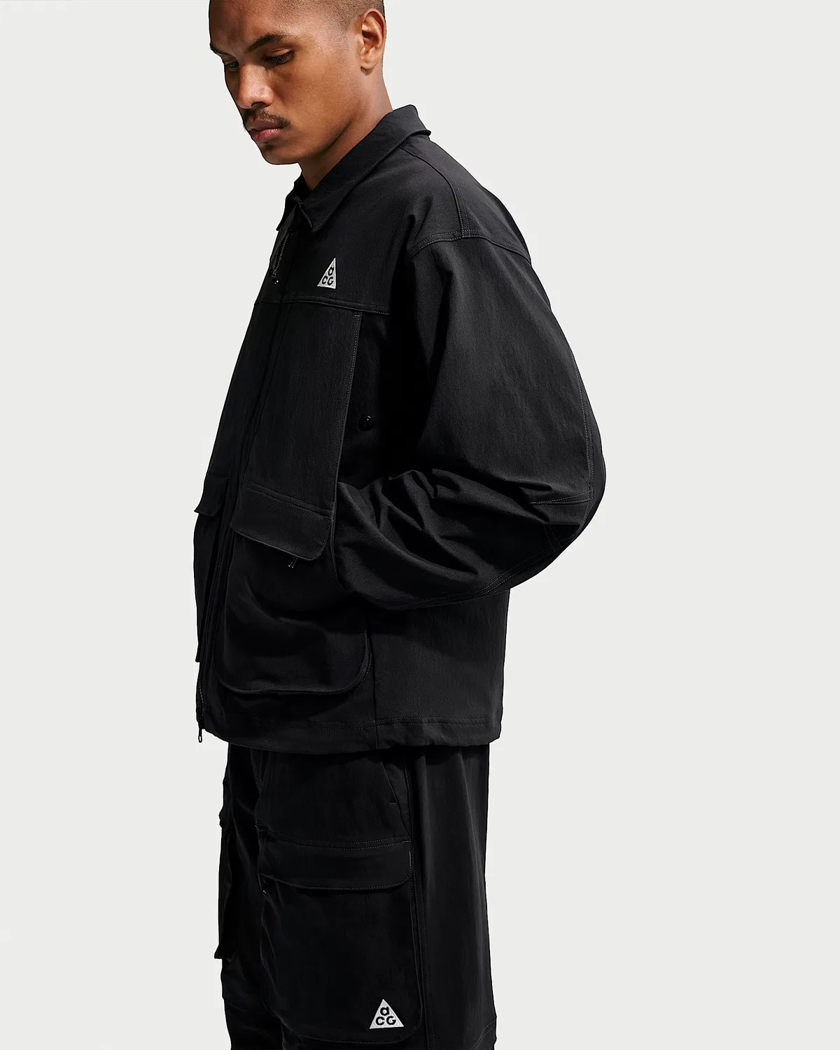 Мужская УФ-куртка Nike ACG "Smith Summit", Black/Anthracite/Summit White — фото 3