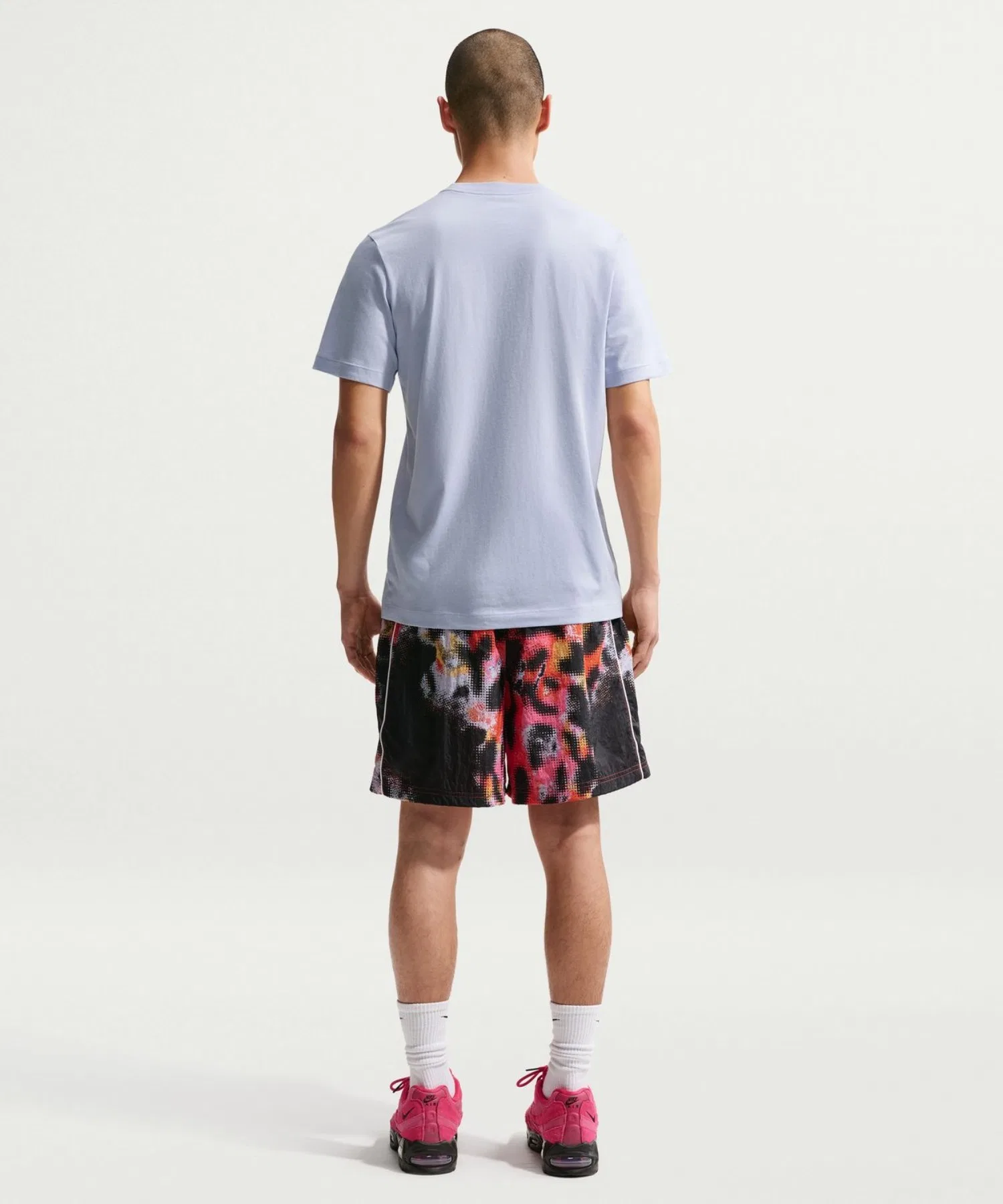Мужская футболка NIKE NSW Futura Icon с логотипом синяя — фото 4