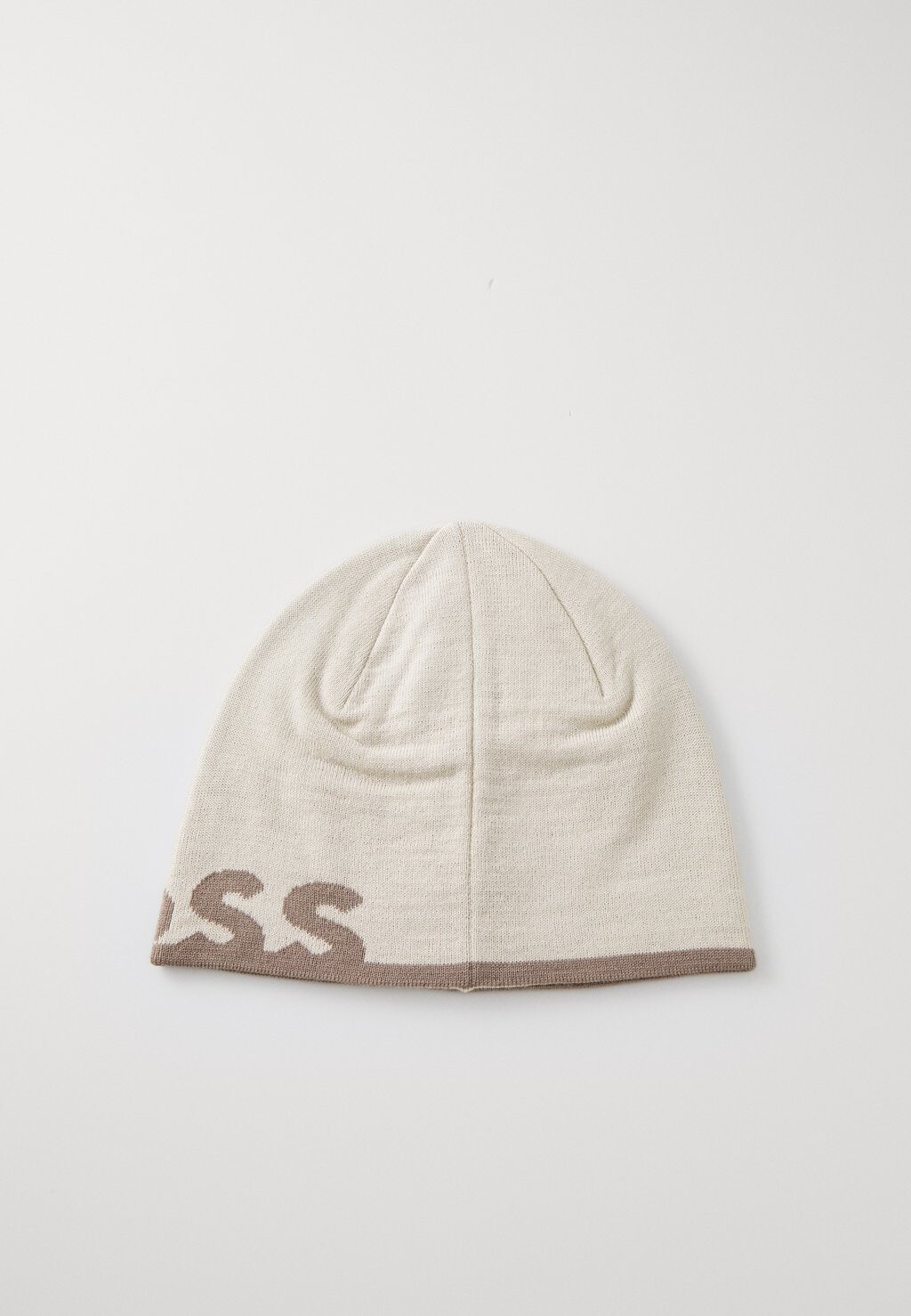 

Шапка AREV BEANIE BOSS, бежевый