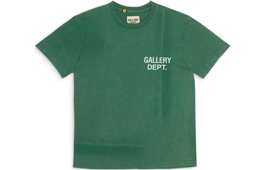 

Gallery Dept. Футболка унисекс зеленые