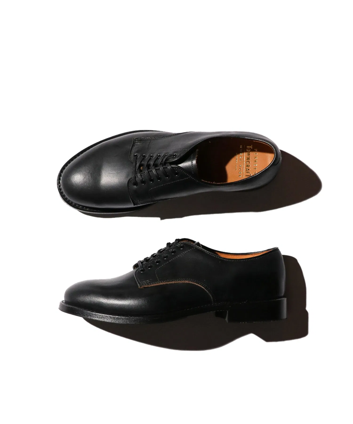 TOWNCRAFT × WHEEL ROBE / Towncraft Wheel Robe 6-Eye Plain Toe Derby SHOES #20075 6-Eye Plain Toe Derby Shoes — фото 4
