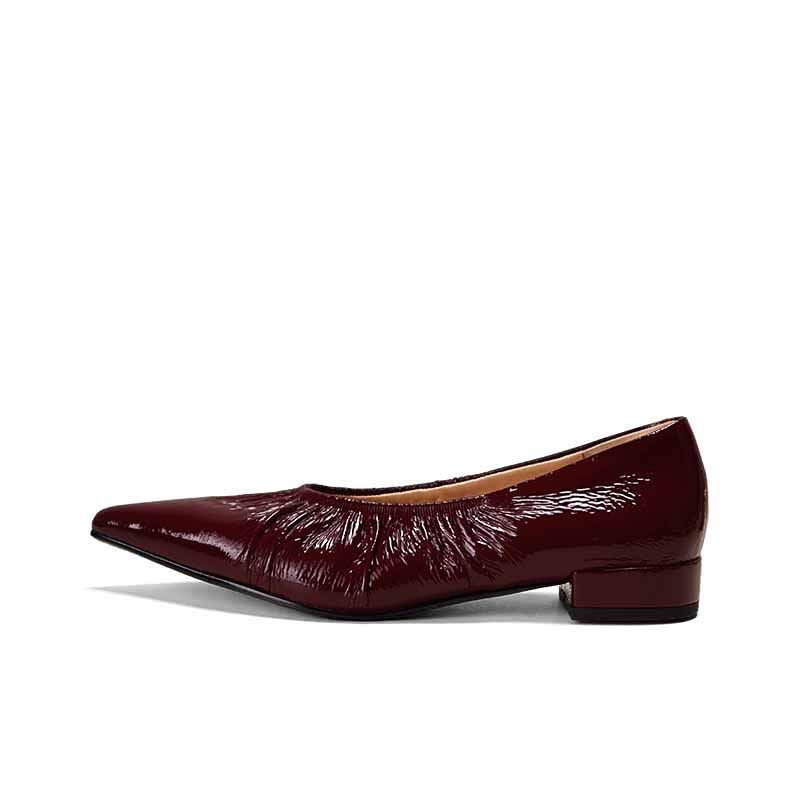 SHOEMAKER QUEEN Женские повседневные туфли бордового цвета, цвет Burgundy Red