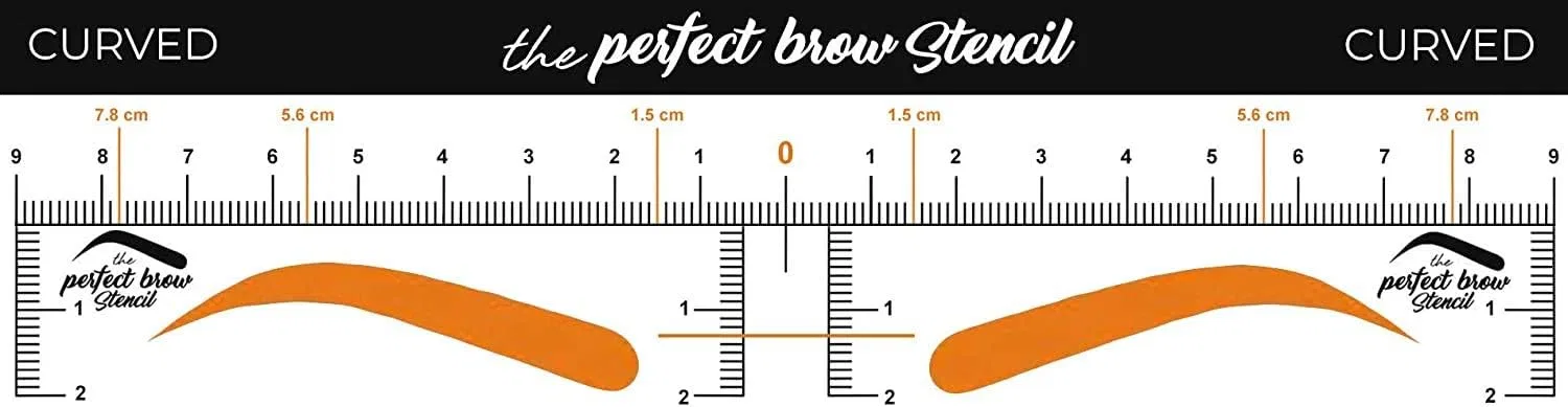 Трафарет для бровей The Perfect Brow Stencil, 50 шт, многоцветный — фото 2