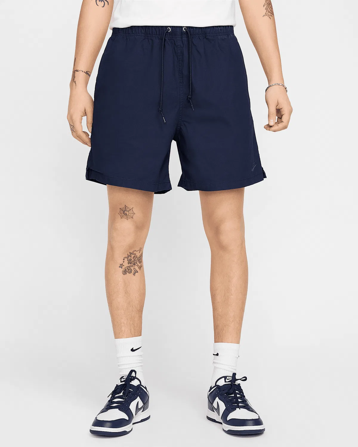Мужские шорты Nike Club Flow, Obsidian/Obsidian
