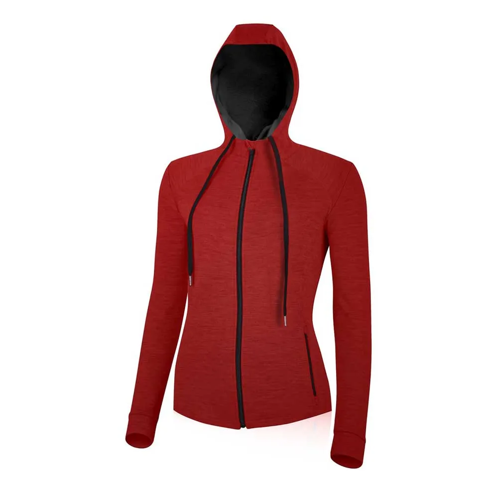 

Толстовка Lasting KARMIN 3169 full zip, красный