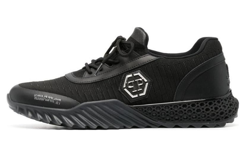 Кроссовки Runner Hexagon Low Top PHILIPP PLEIN, черные