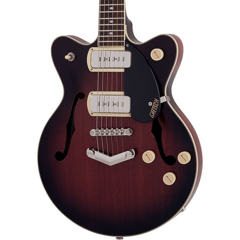 

Электрогитара Gretsch G2655-P90 Streamliner Center Block Jr Electric Guitar - Claret Burst