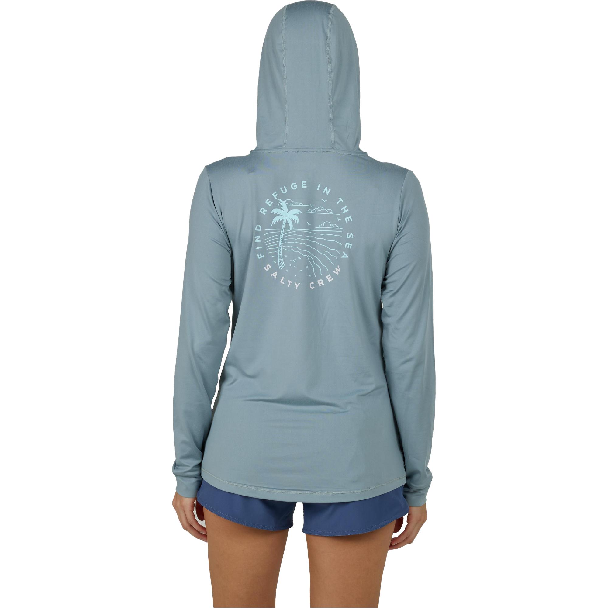 

Женская толстовка с капюшоном и принтом фейерверков Salty Crew, Stormy Grey