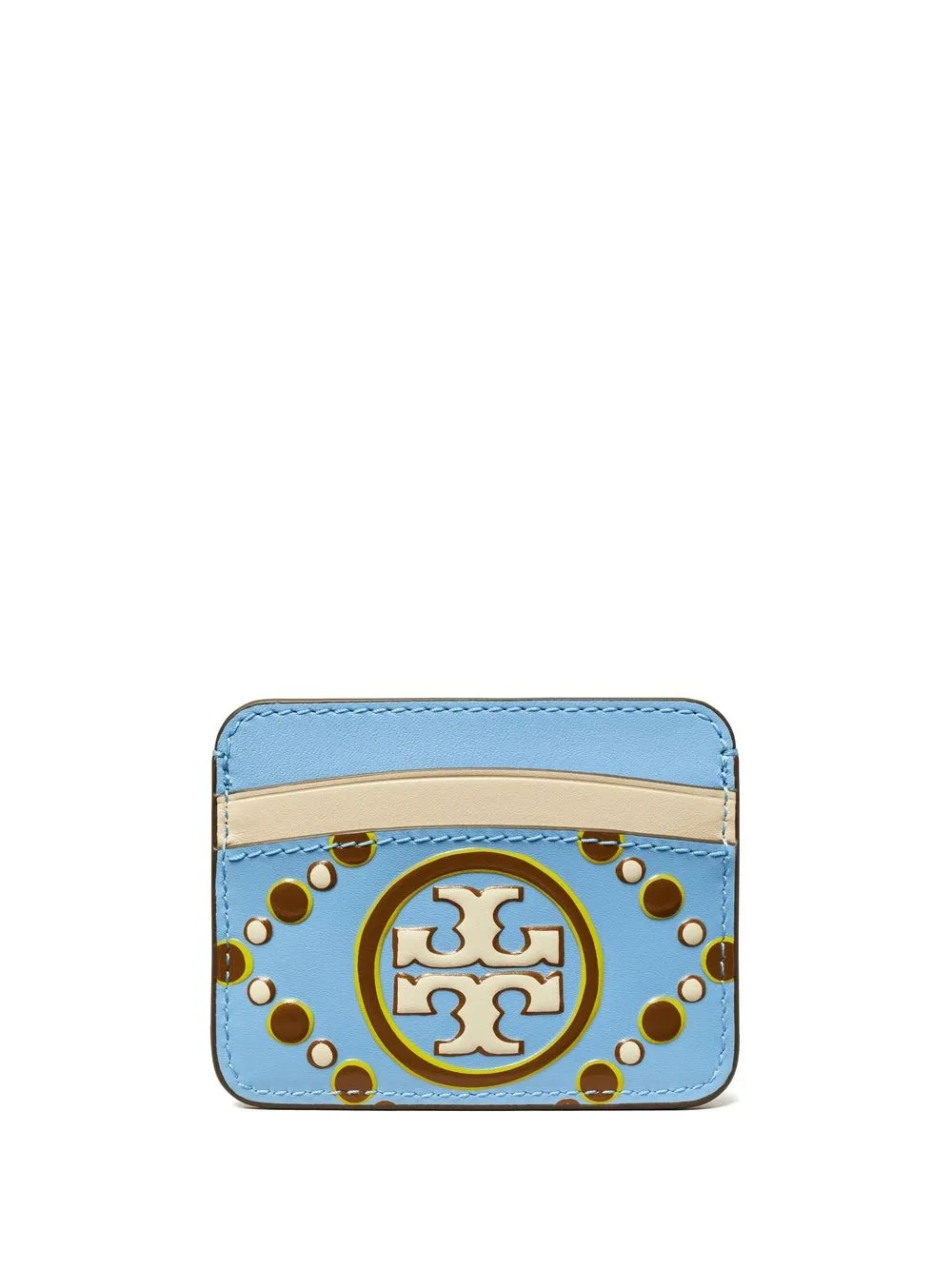 

Кардхолдер с тисненым логотипом Tory Burch, синий