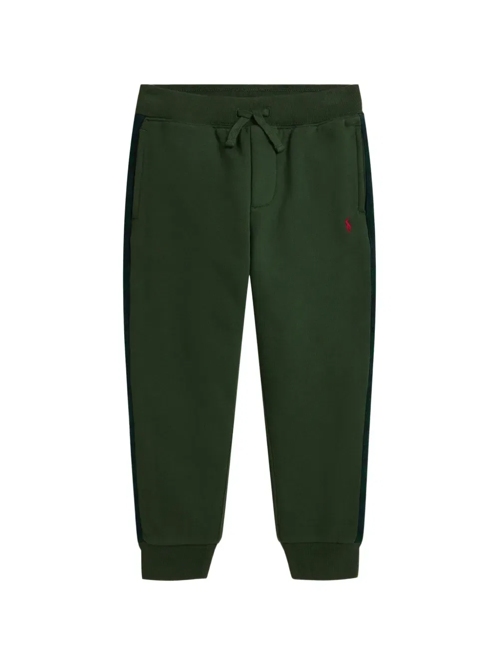 Спортивные брюки с вышитым логотипом Polo Ralph Lauren Kids, зеленый