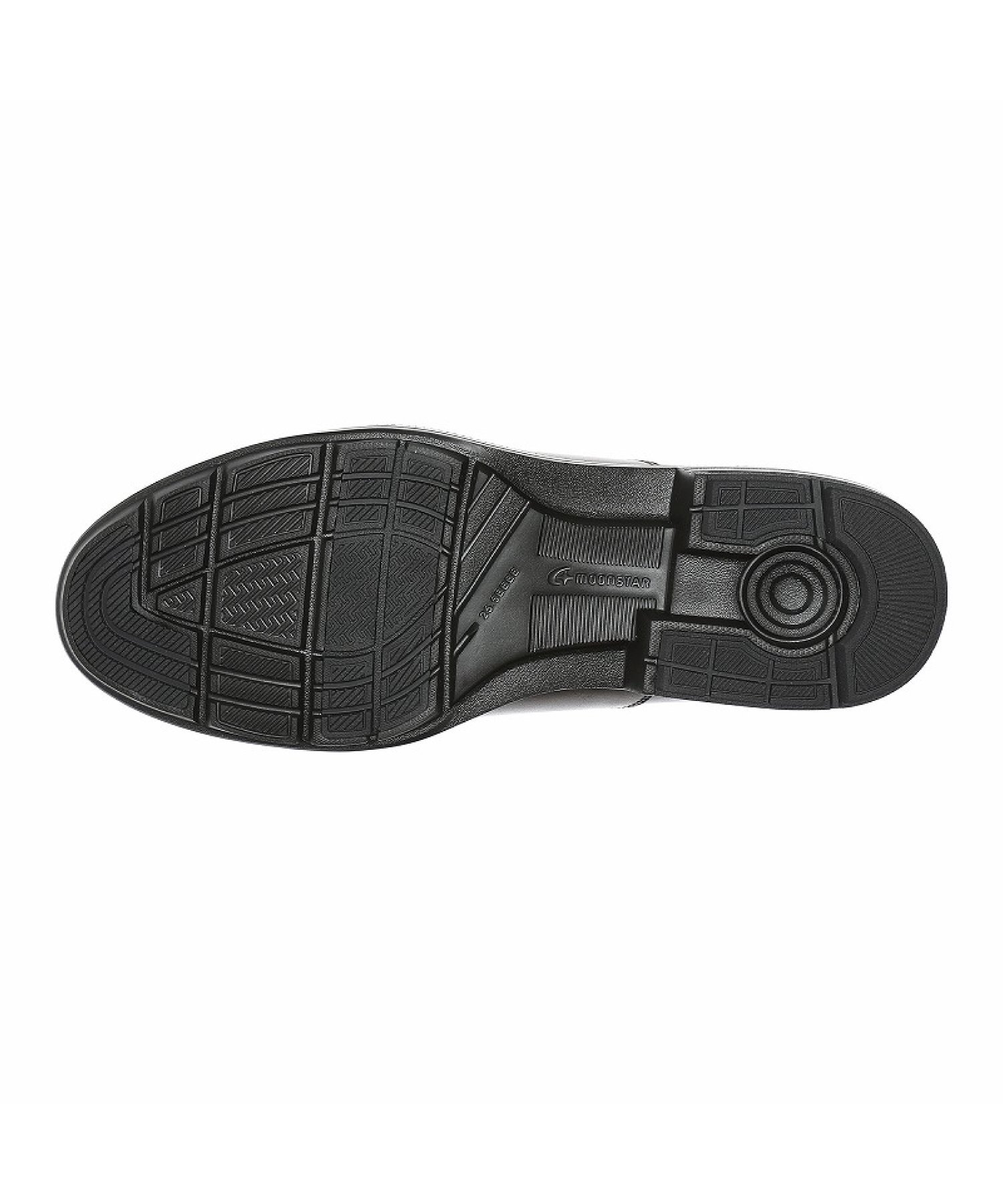 Деловые туфли MoonStar BW4620 из темно-коричневой кожи, широкая колодка. Balance Works, Dark brown — фото 2