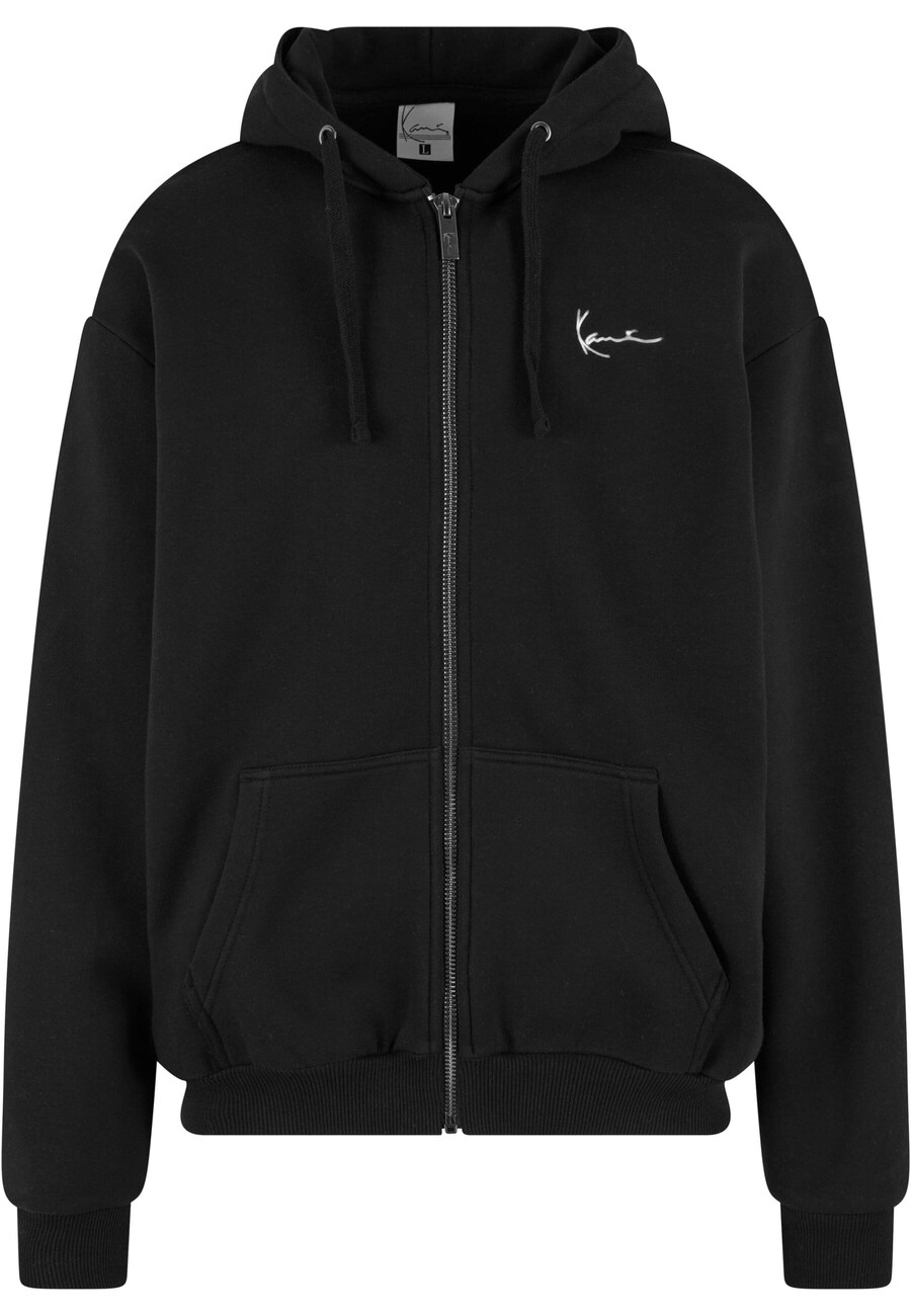 

Толстовка с капюшоном на молнии Karl Kani Zip-Up Hoodie, черный