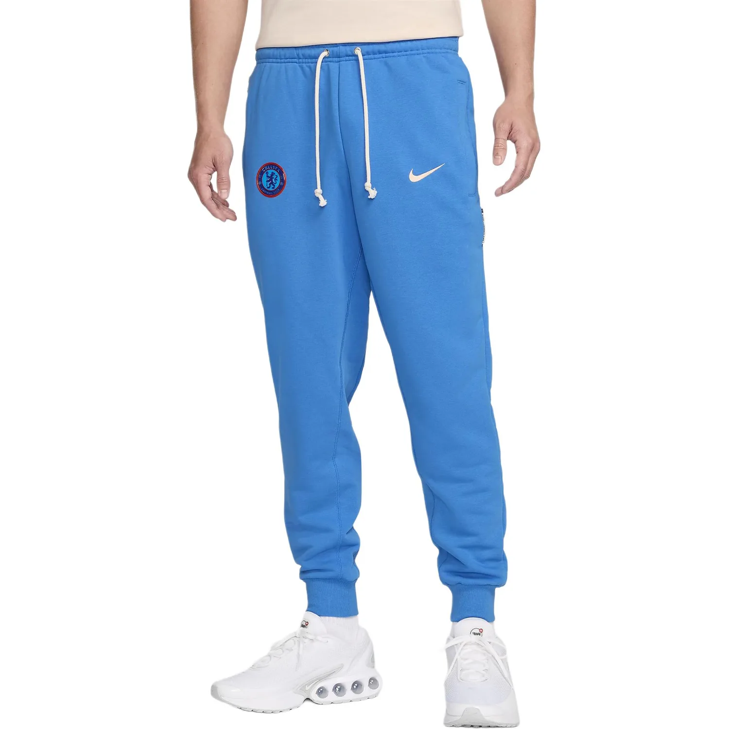 Nike Брюки casual dri-fit мужские светло-фото-синие