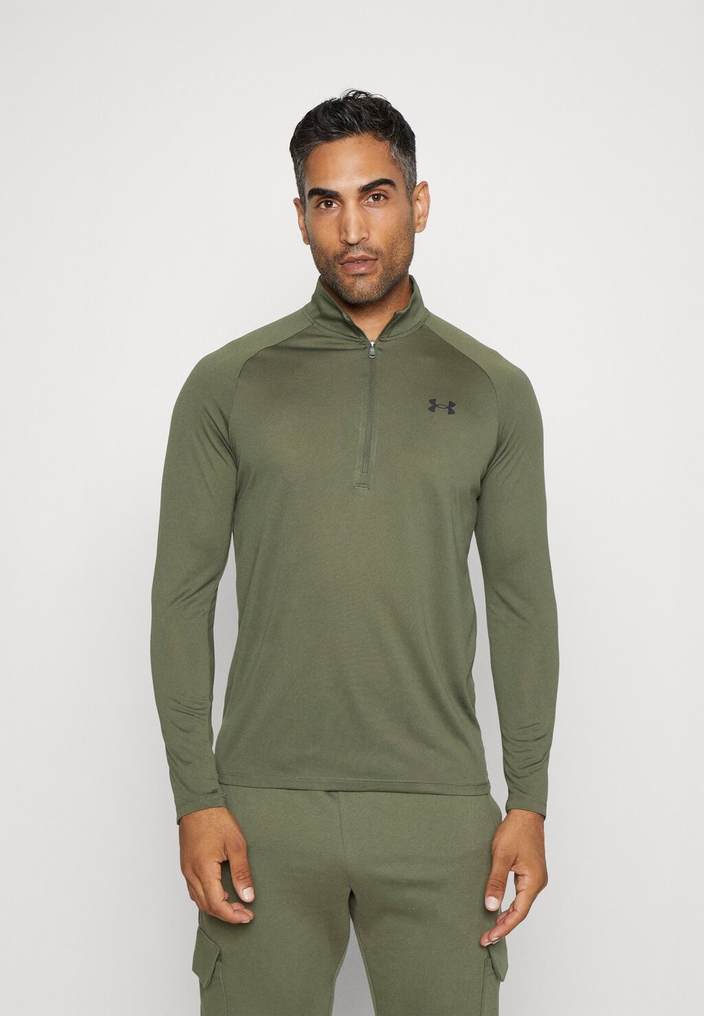 

Рубашка с длинным рукавом Under Armour TECH 1/2 ZIP, цвет Marine Green/Black, Серый, Рубашка с длинным рукавом Under Armour TECH 1/2 ZIP, цвет Marine Green/Black