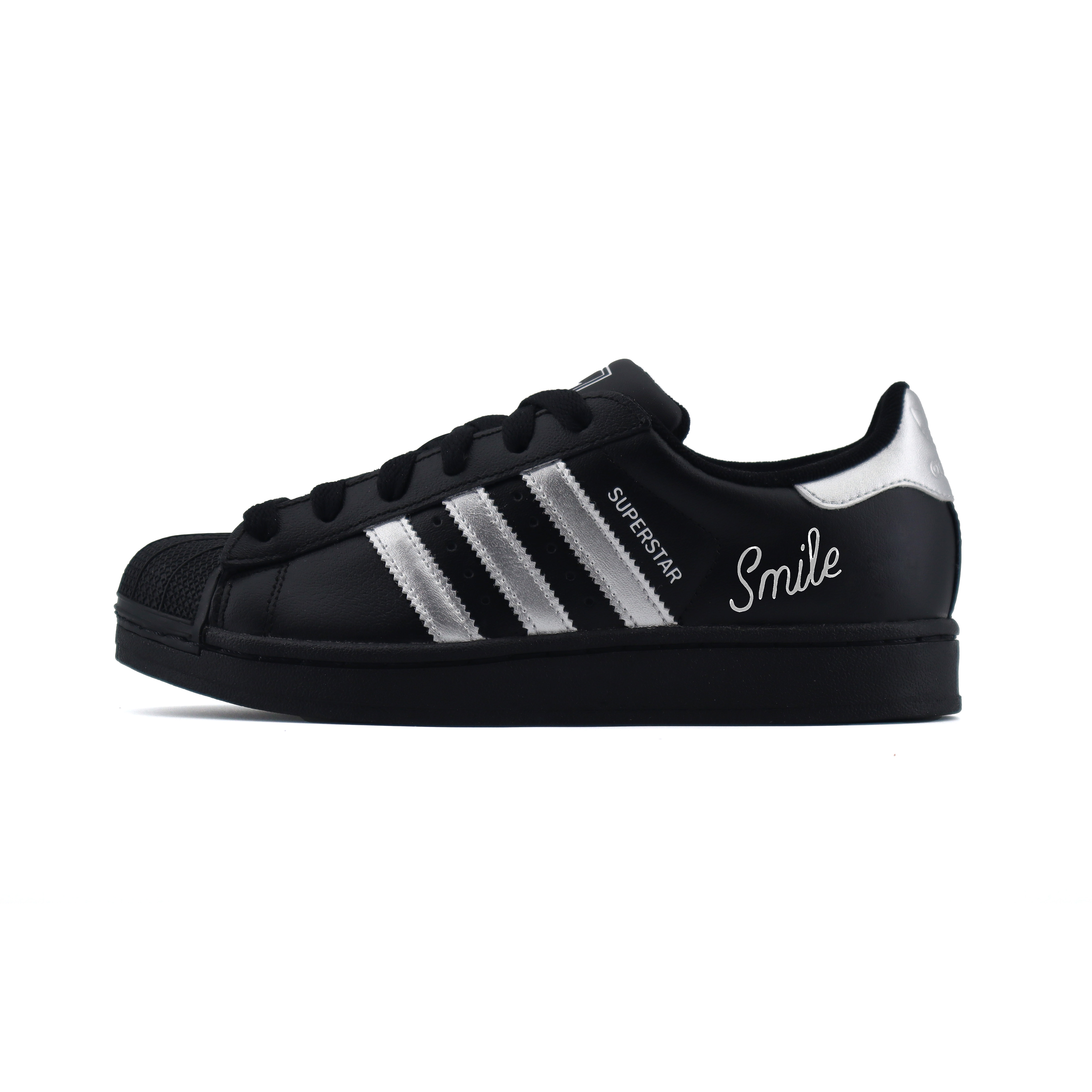 

Superstar 2 детские скейтбординговые кроссовки unisex Adidas Originals, серебро
