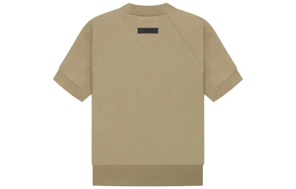 Толстовка SS22 для детей Fear Of God Essentials, хаки коричневый — фото 3