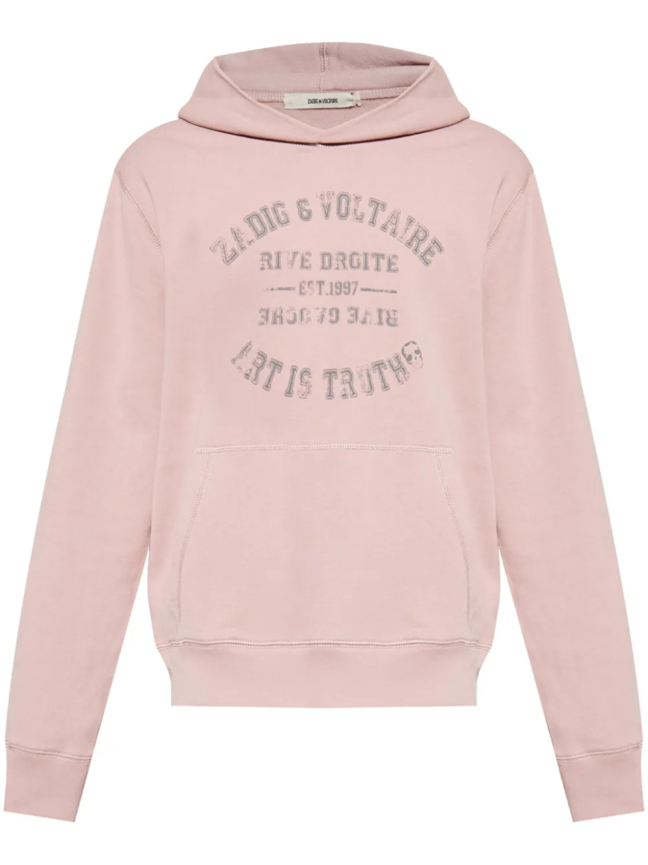 

Худи Zadig&Voltaire с логотипом, розовый