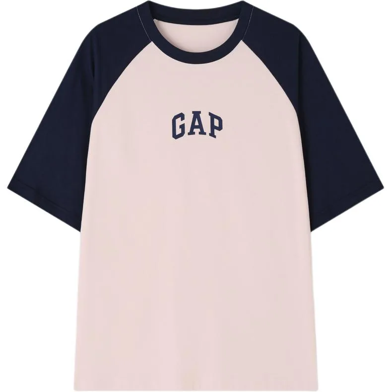 Футболка унисекс с круглым вырезом GAP, Umber — фото 3