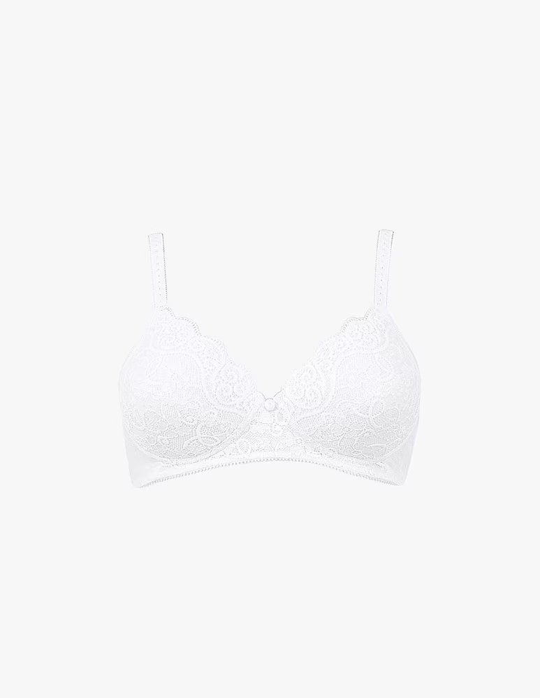 

Amourette 300 P X бюстгальтер с чашечками без косточек Triumph, белый