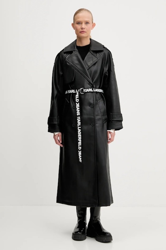 

Пальто Karl Lagerfeld Jeans, черный