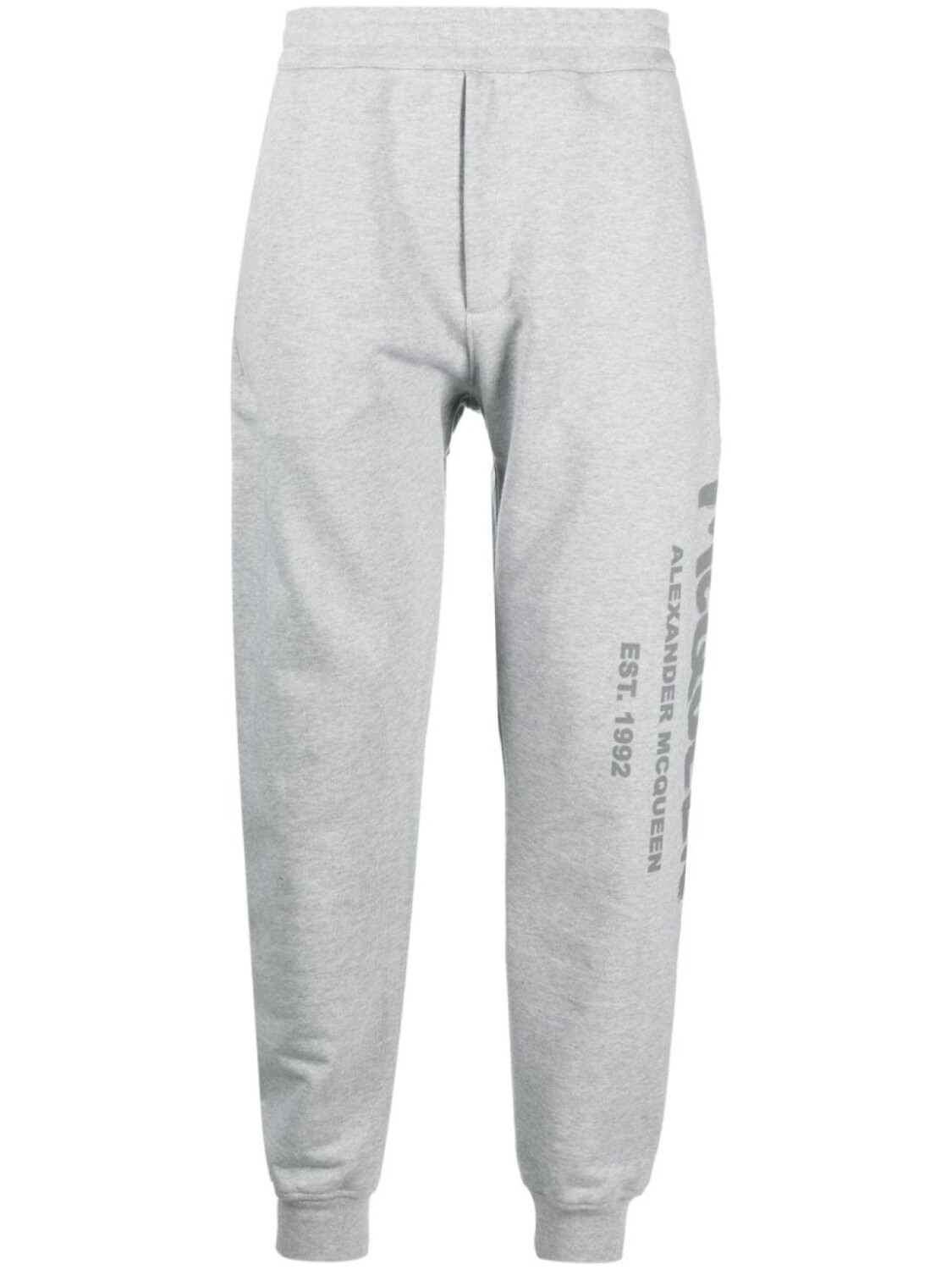 

Alexander McQueen спортивные брюки с логотипом, серый