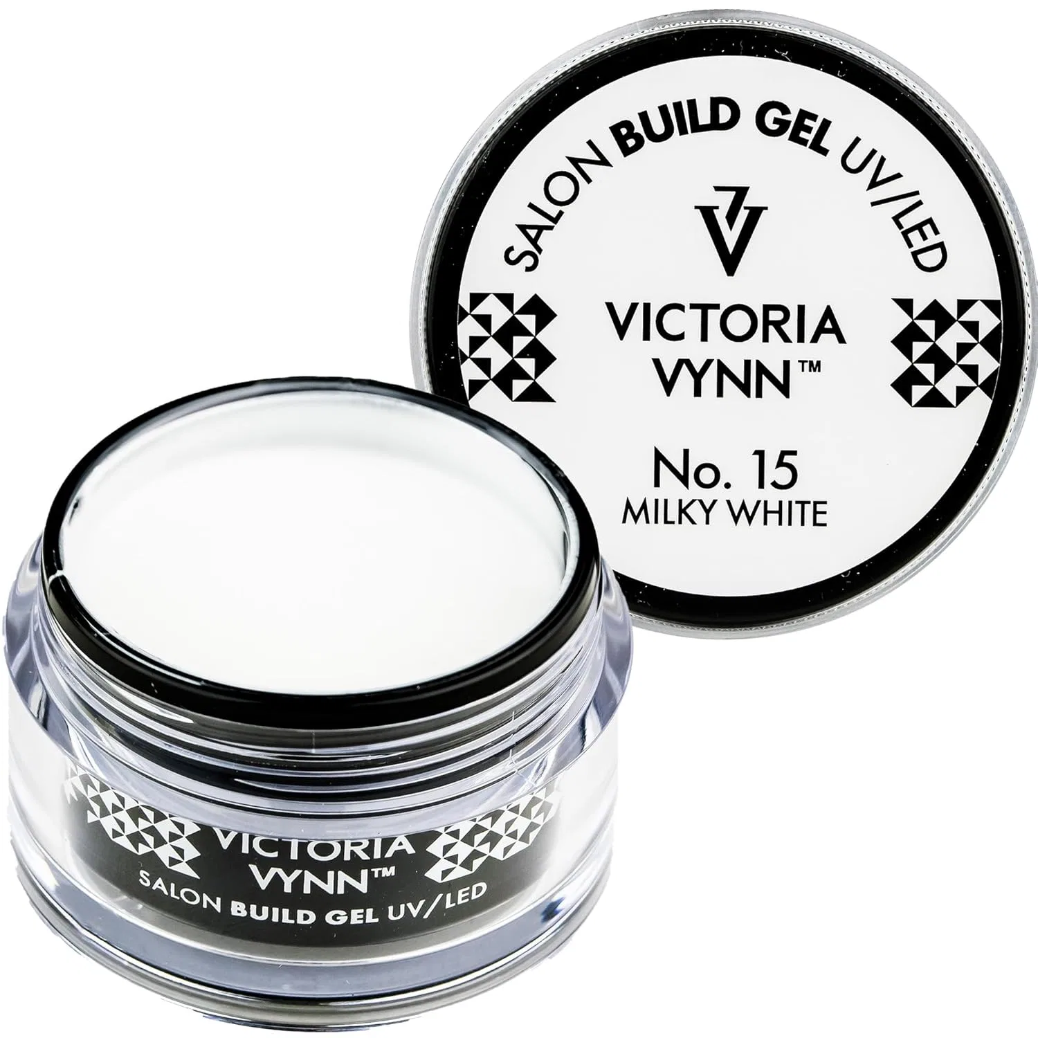 UV/LED гель для наращивания ногтей Victoria Vynn Build Gel №15 Milky White, 50 мл Victoria Vynn — фото 3