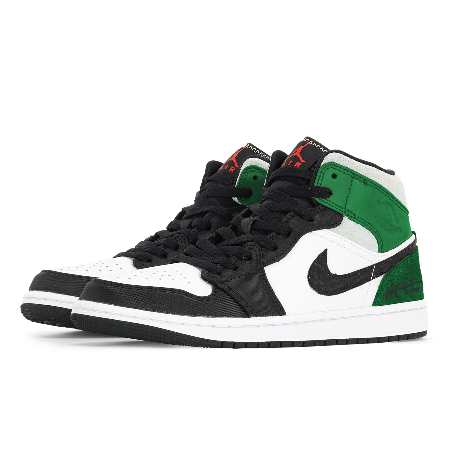 Баскетбольные кроссовки Air 1 Vintage Men Mid-Top Green Jordan — фото 3