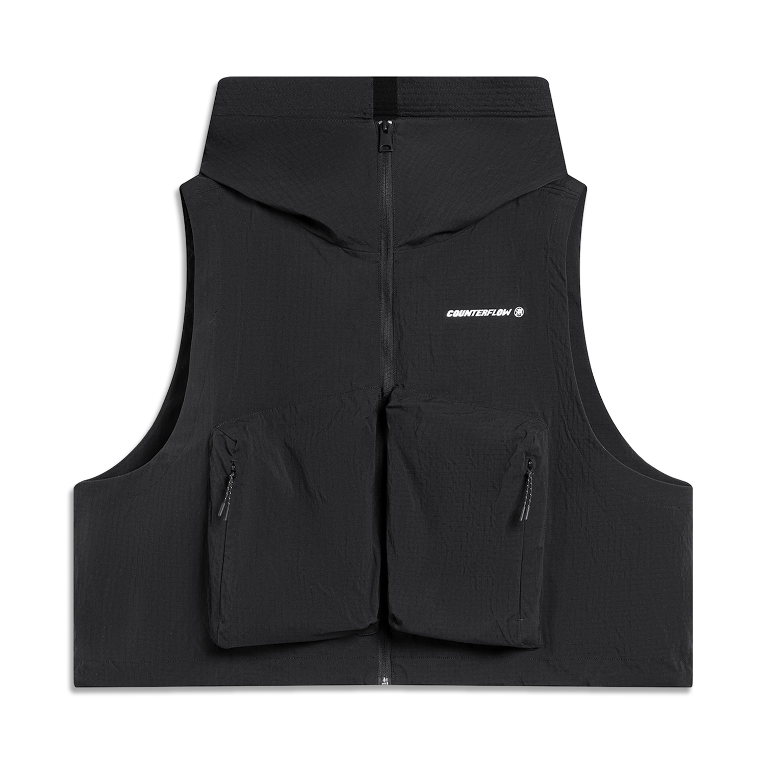 

Женская черная жилетка LINING, Черный, Женская черная жилетка LINING