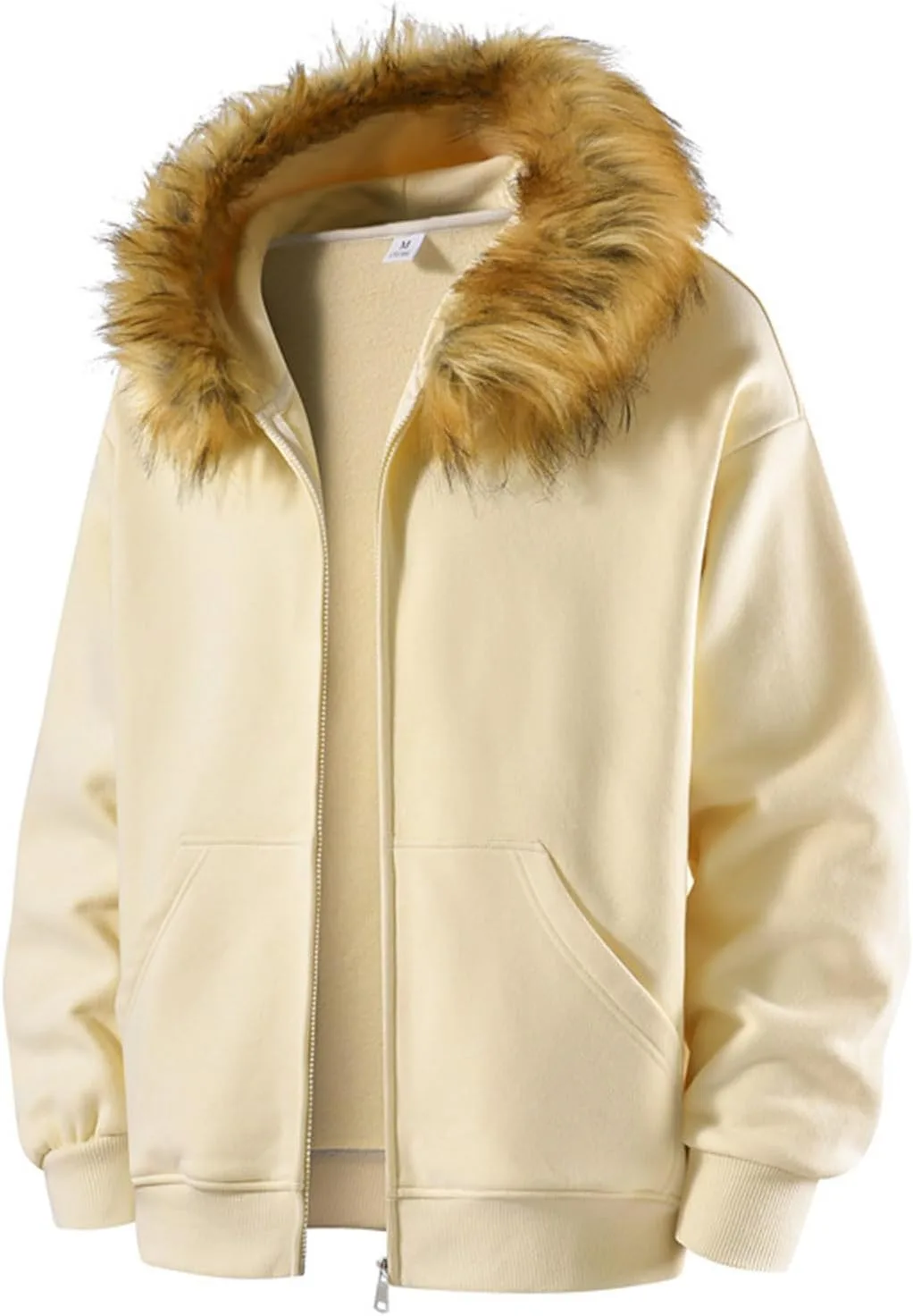 

Толстовка мужская зимняя утепленная с капюшоном на молнии