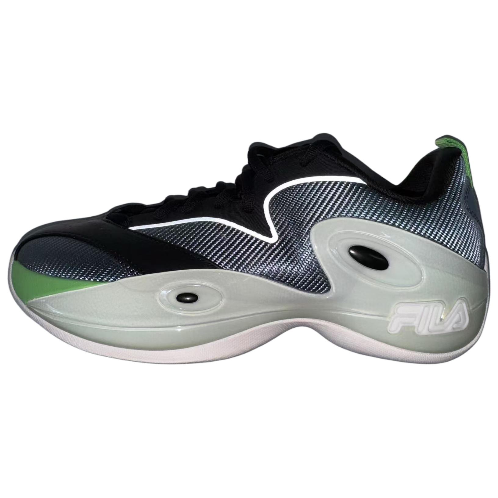 

FILA FUSION Баскетбольные кроссовки Performance Low Top мужские, черно-зеленые