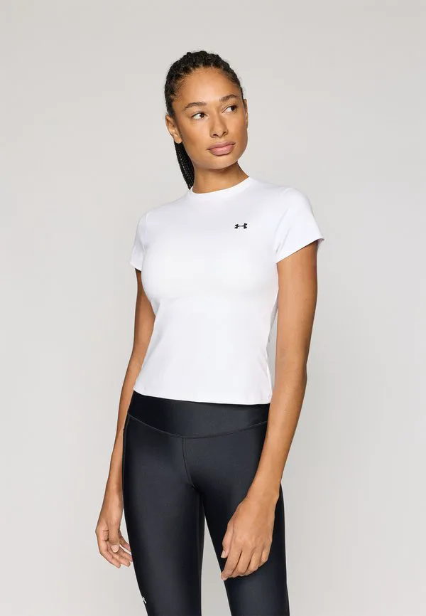 

Облегающая базовая футболка Under Armour, White/Black, Белый, Облегающая базовая футболка Under Armour, White/Black