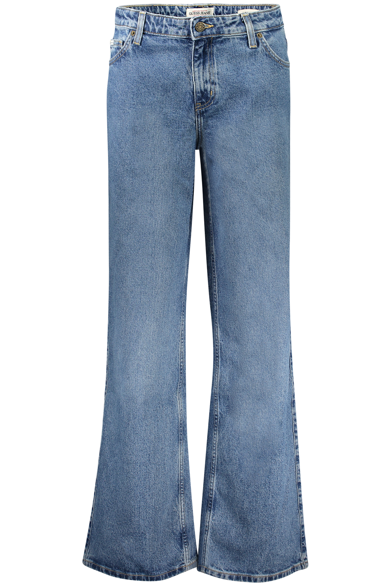 

Джинсы женские Guess Jeans широкого кроя, синий