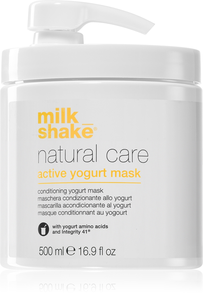 

Натуральный уход, активная йогуртовая маска для волос Milk_Shake, 500 мл