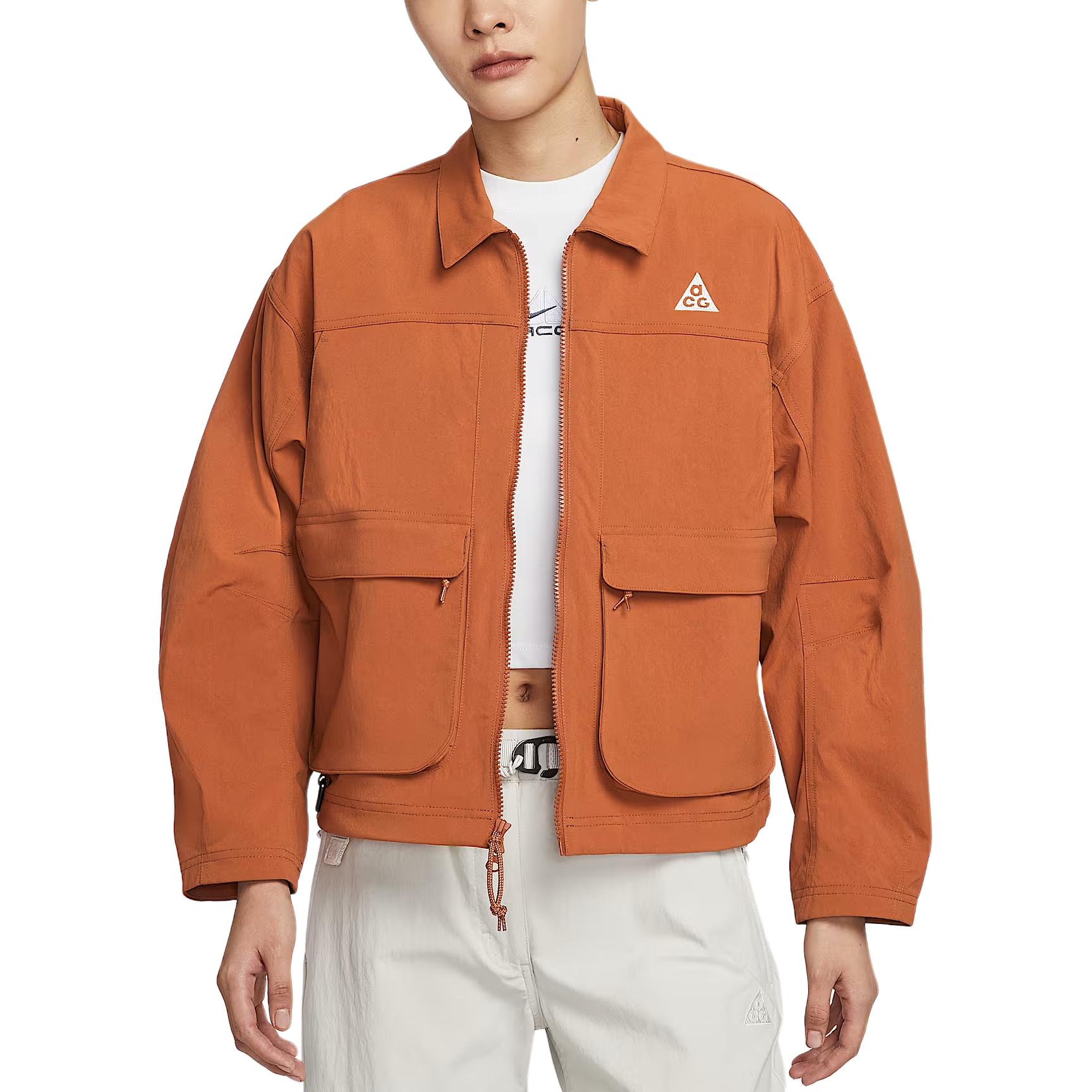 

Nike Женская куртка с защитой от ультрафиолета, Dark Red Brown/Woody Brown/Marrakech Orange/Mountain White
