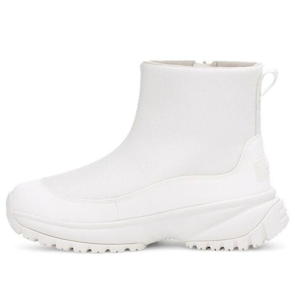 Ботинки зимние UGG Yose с флисовой подкладкой, белый