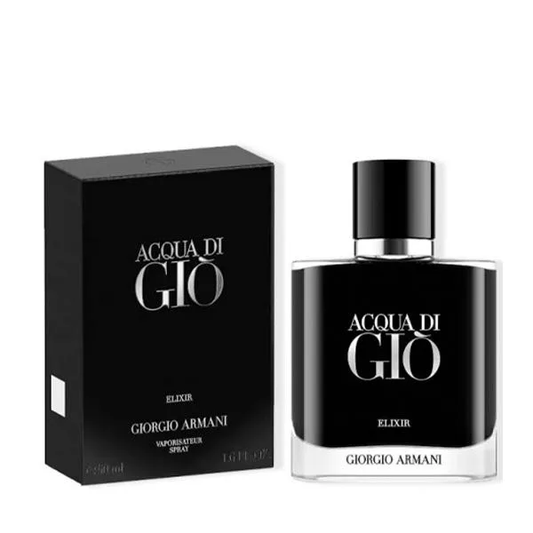 Парфюмерная вода для мужчин ARMANI Acqua Di Gio Elixir 50 мл — фото 2